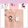 Adorable Cartoon Sheep Brooch Metal Badge For Cute Fashionable Accessory