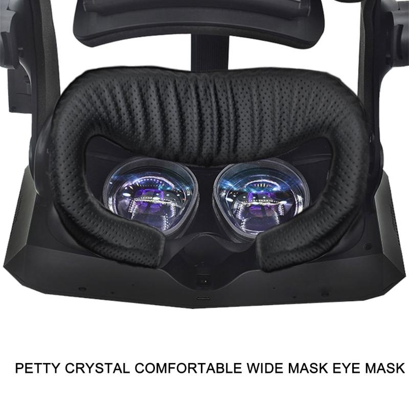 Gesichtsabdeckungen für PIMAX Crystal Schweißfeste Schaumstoffpolsterung Gesichtspolster Maske Kompatible Headsets Zubehör Augenmaske Zubehör
