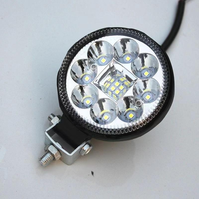 BJHCXY Electric Vehicle Light LED Strong Light Super Bright Motorcycle Spotlight Tricycle Front Turn Signal Light 6V 36W Wuling Led spotlight 3inch yuan