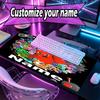 Custom Name Personalized Game Rainbow Friends Pattern Mousepad, Laptop PC Desk Mat, Decorative Desk Mat for Home Keyboard Pad Gift