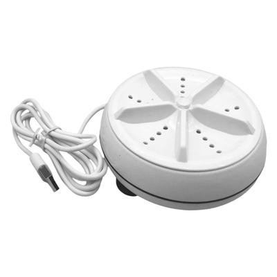 10W Mini Washing Machine USB Powered 2 In 1 ABS Ultrasonic Cleaning Turbo Washing Machine for Business Trip