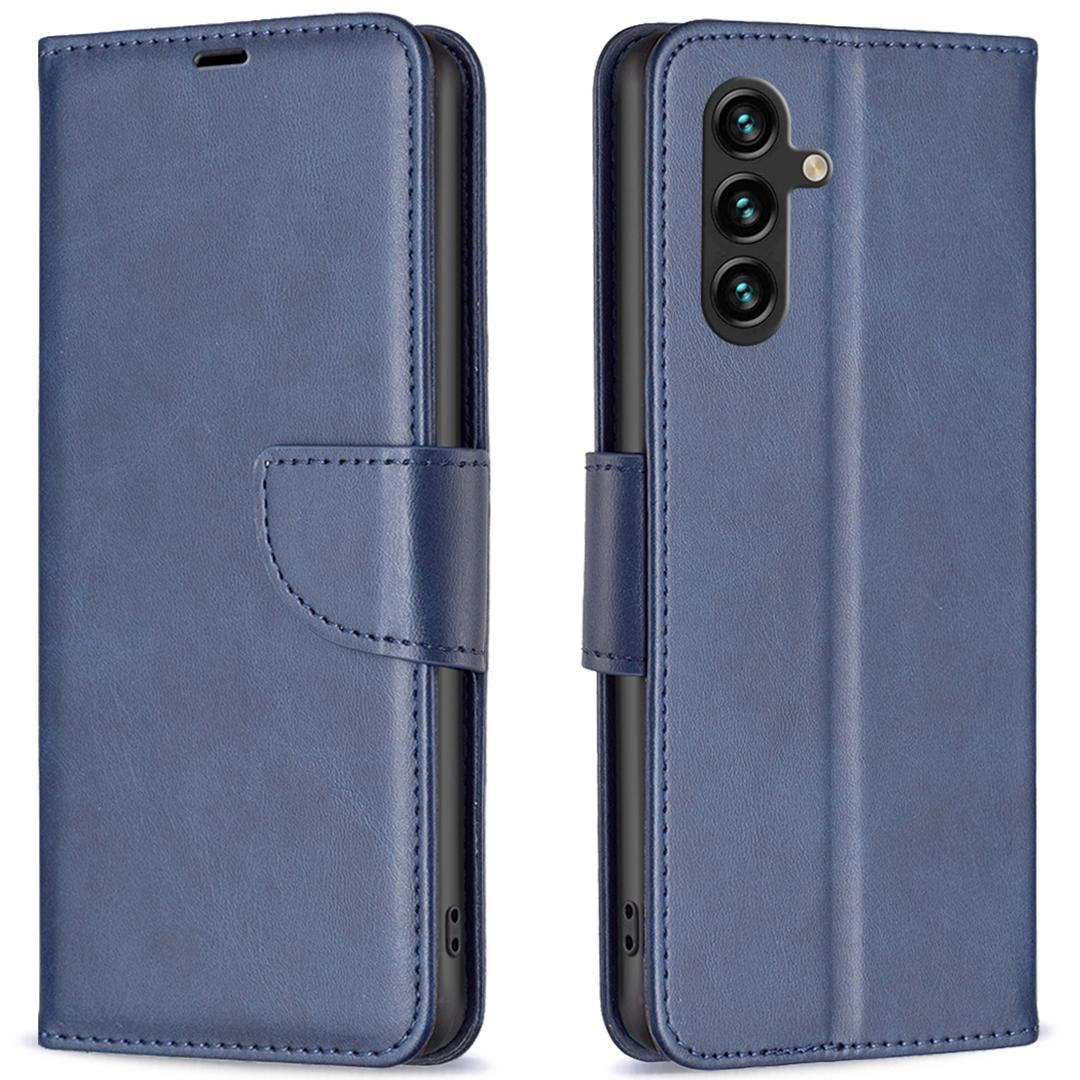 

For Samsung Galaxy A16 5G/A16 4G Case Shockproof PU Leather Cover with Wallet Card Slots Blue