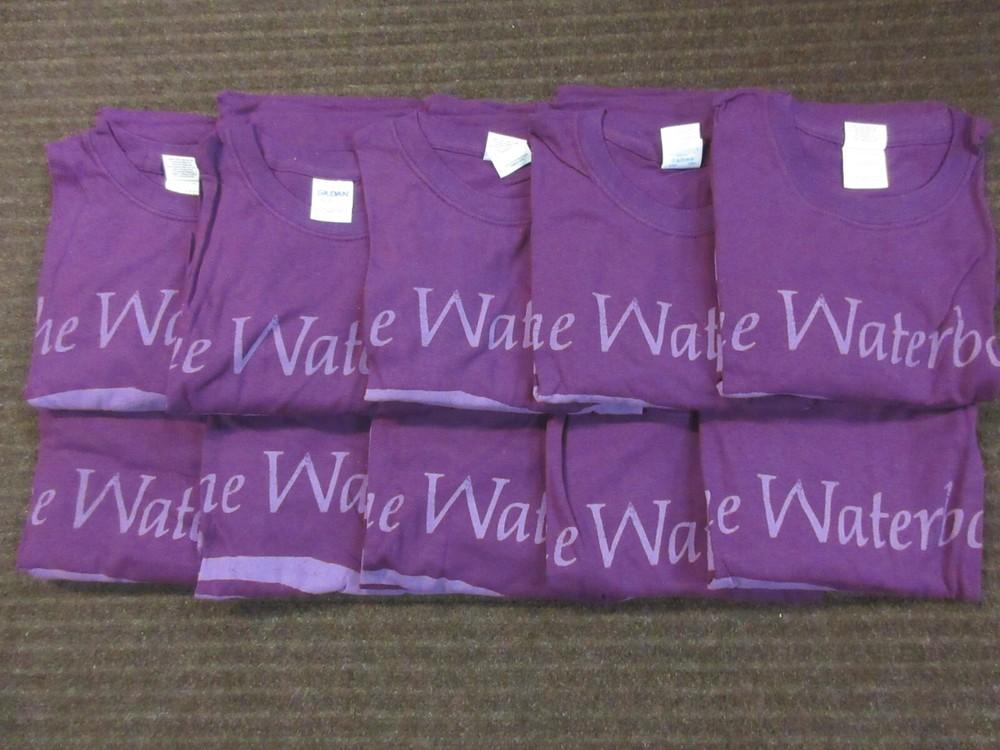 

10X WHOLESALE THE WATERBOYS OFFICIAL 2013 LOGO MUSIC BAND S EXTRA LARGE Unisex T-Shirt XXXXL
