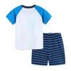 Set T-shirt a maniche corte per ragazzi Estate Ragazzi Toddler Set con Stampe Cartoni Animati Bambini Girocollo Set Due Pezzi