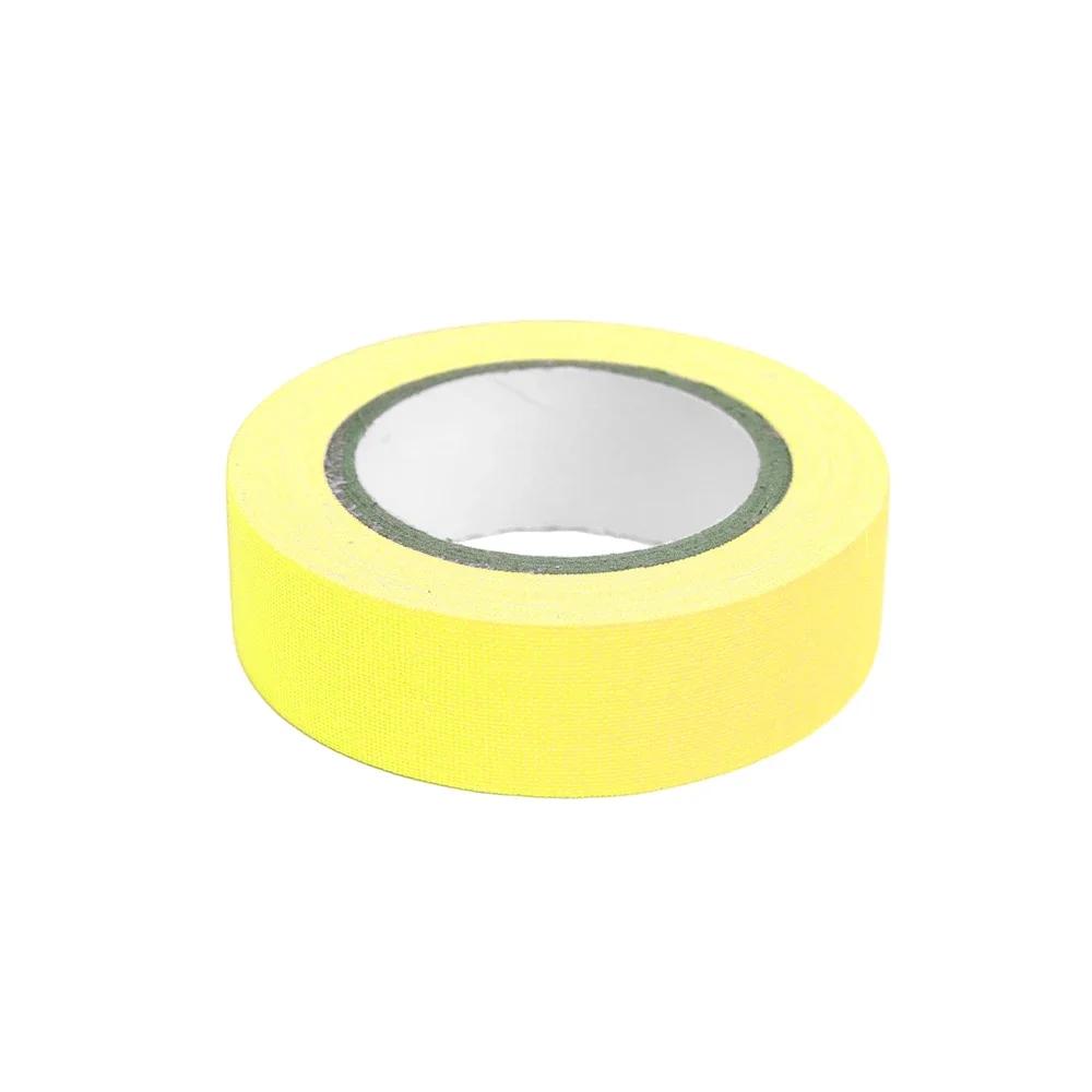 6/1Rolls UV Glow Cotton Tapes Neon Gaffer Party Tape Self-Adhesive Glowing Reactive Cloth Stage Props Wedding Home Decorations
