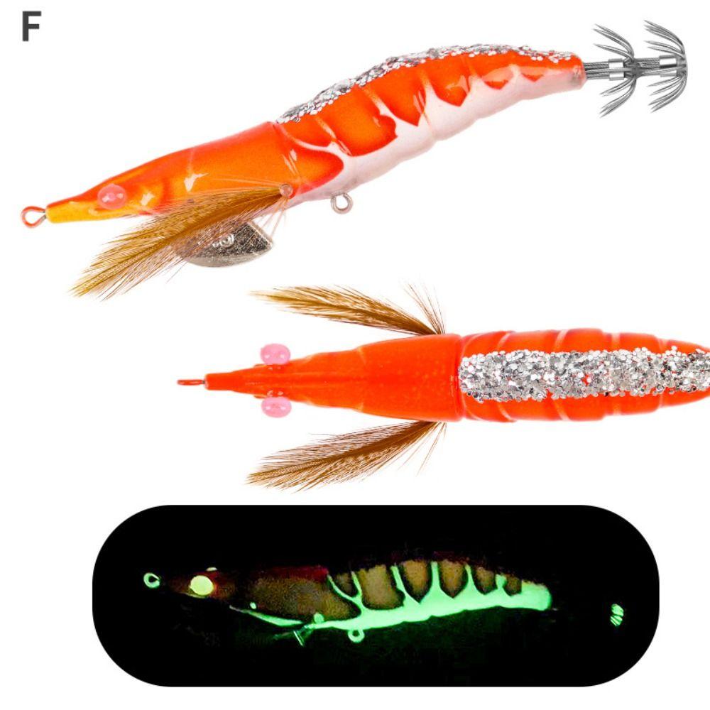 130mm/20g Shrimp Bait 3.5# Octopus Lure 2025 Squid  Hook  Lifelike