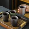 Coarse Pottery Tea Cup 150ml Japanese Style Espresso Cup Large Retro Ceramic Teacup Mug Master Cups Tea Ceremony