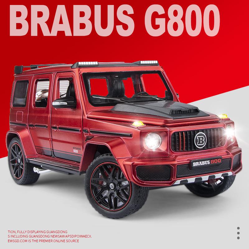 

1:24 Игрушка Модель Сплава Mercedes-Benz G800 для Детей Коллекционный Орнамент