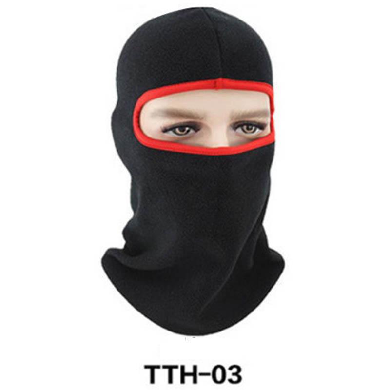 Winter Warm Hood Men's Windproof and Cold-proof Motorcycle Fleece Mask Ski Face Mask Outdoor Cycling Equipment