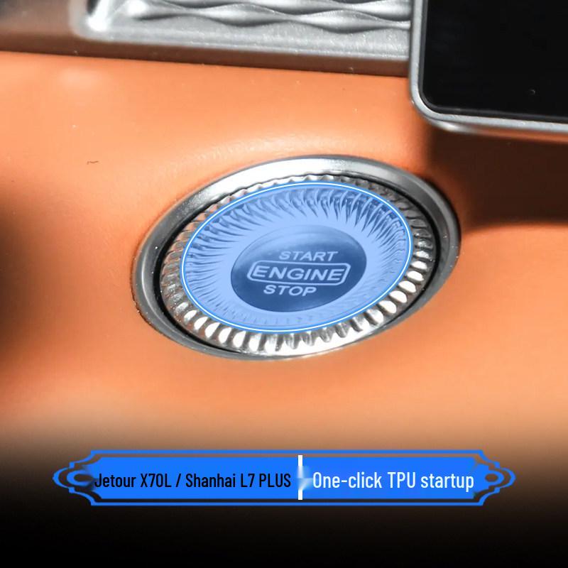 Jetour X70L/Shanhai L7PLUS 25-26 Center Console Screen Protector Trim Sticker