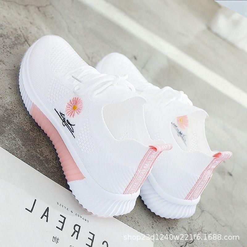 

Women s shoes summer new breathable sneakers women s versatile popular running shoes student white shoes women 40
