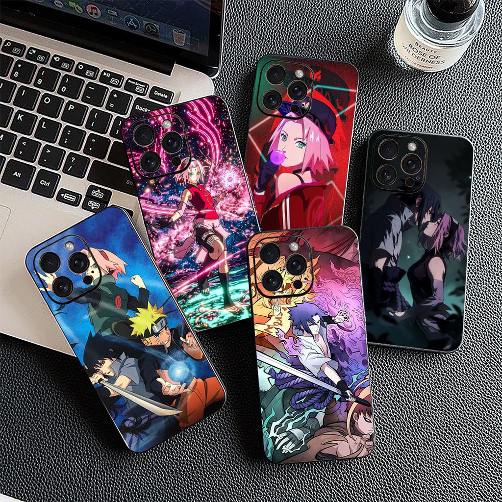 Cover for Samsung Galaxy A35 A36 A55 A26 A05 A06 A14 A50 A51 A53 A54 A12 A13 A23 Phone Case Haruno Sakura Narutos Uchiha Sasuke