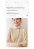 Women's High Neck Cashmere Sweater - Thick, Loose, and Casual Pullover