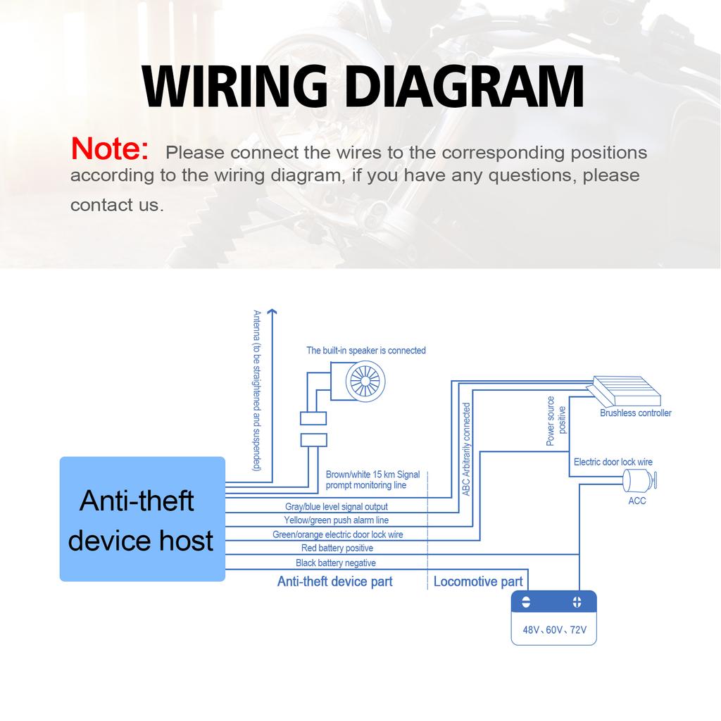 1 Set - Diebstahlalarm Keyless-Alarm für Elektroauto-Alarm Elektroauto-Schloss Alarm für Elektroauto Keyless-Schloss Kunststoffsirene