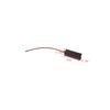 20PCS Carbon Brushes Wire Leads Generator Generic Electric Motor Brushes Motor Regulator Carbon Brush Replacement 4.5x6.5x20mm