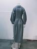Retro European & American Lantern Sleeve Wool Coat with Large Lapel for Autumn and Winter