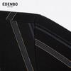 Edenbo Men's Business Casual Striped Long-Sleeve Shirt