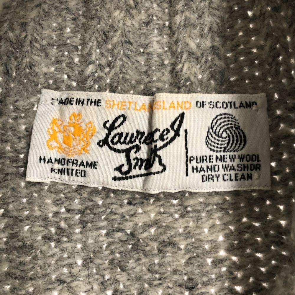 Laurence J Smith British wool knit Best gray Women Used