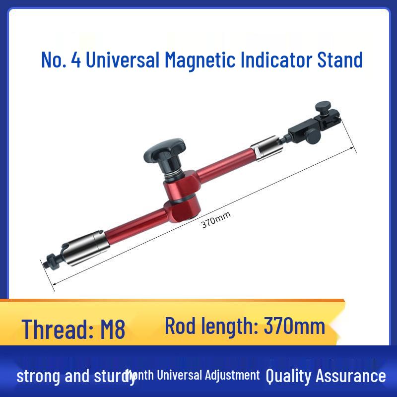 Universal Magnetic Dial Indicator Holder with Fine Adjustment Lever