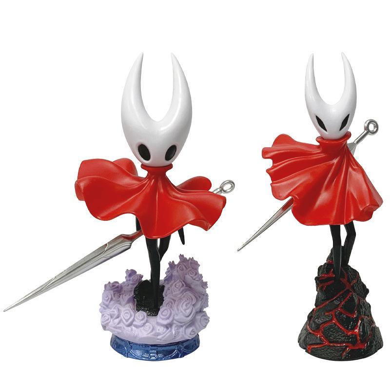 19CM Hollow Knight Silksong Knight Hornet Girl The Pale King PVC Collectible Model Ornaments Desktop Decoration Fans Gift