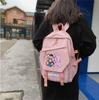 26 English Letter Kpop Demon Hunters Printed Backpack for Teenager Boy Gril Schoolbag Children Student Bookback Women Travel Bag Kid Gift Rucksak