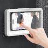 Upgraded Shower Phone Holder Waterproof Case Support Touching Screen,Wall Mount Shelf in Bathroom Bathtub