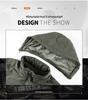 Men's Thin Plus Fleece Jacket, Waterproof Windproof Mountain-Style Outerwear with Detachable Hood for Spring & Autumn