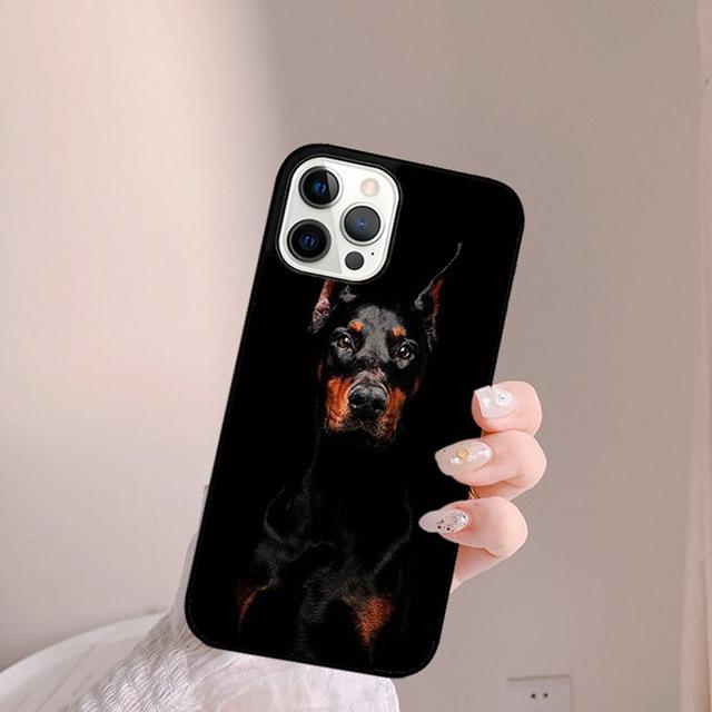 CUTE DOBERMAN DOG BREED phone Case Cover For iPhone 17 Air 16 15 14 Plus apple 16 11 12 13 Pro Max coque