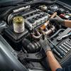 1400°C Copper Anti-Seize Grease with Brush, High-Temp Waterproof Automotive Lubricant Paste for Brake Calipers & Spark Plugs