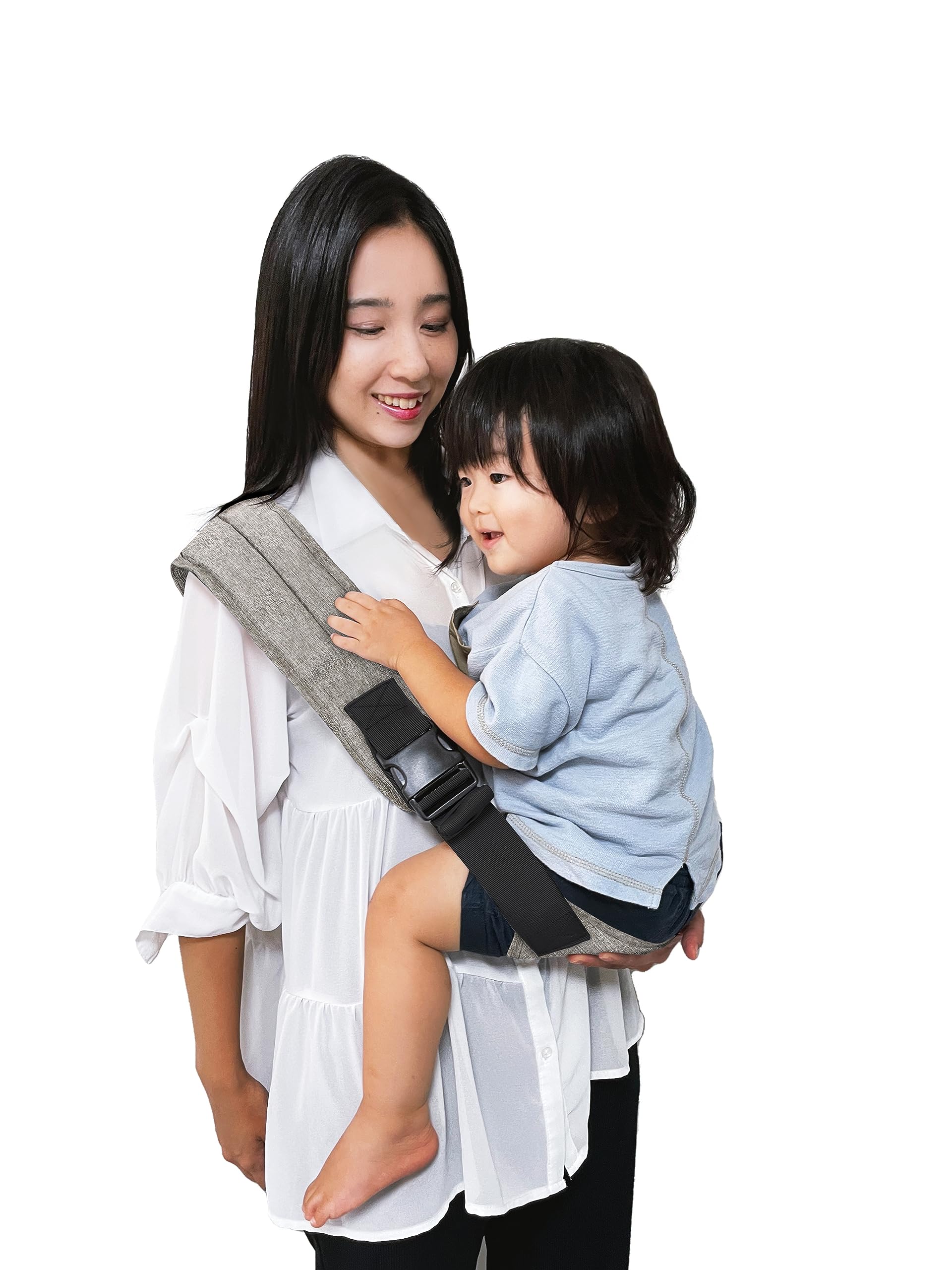 

Naskle Компактный слинг для переноски ребенка для ходячих детей и Прочный легкий слинг для переноски ребенка поставляется с сумкой для хранения [Для переноски! [Неоднократно] протестировано, серый