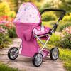 [PACZB] Puppenwagen 3 in 1 Korb, Buggy, Trage + Zubehör Z3333