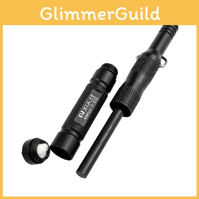 Edc Multifunción Cuchillo Bolsillo Supervivencia Herramienta Encendedor Brújula