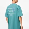 Li-Ning X OG_Slick Co-Branded Skateboard Series Alphabet Print Sweat-Absorbent Loose Short Sleeve T-Shirt Unisex Tops Emerald-Green AHST475-5