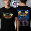 Journey Final Frontier Tour 2026 Doppelseitiges T-Shirt Rockband Unisex Tee