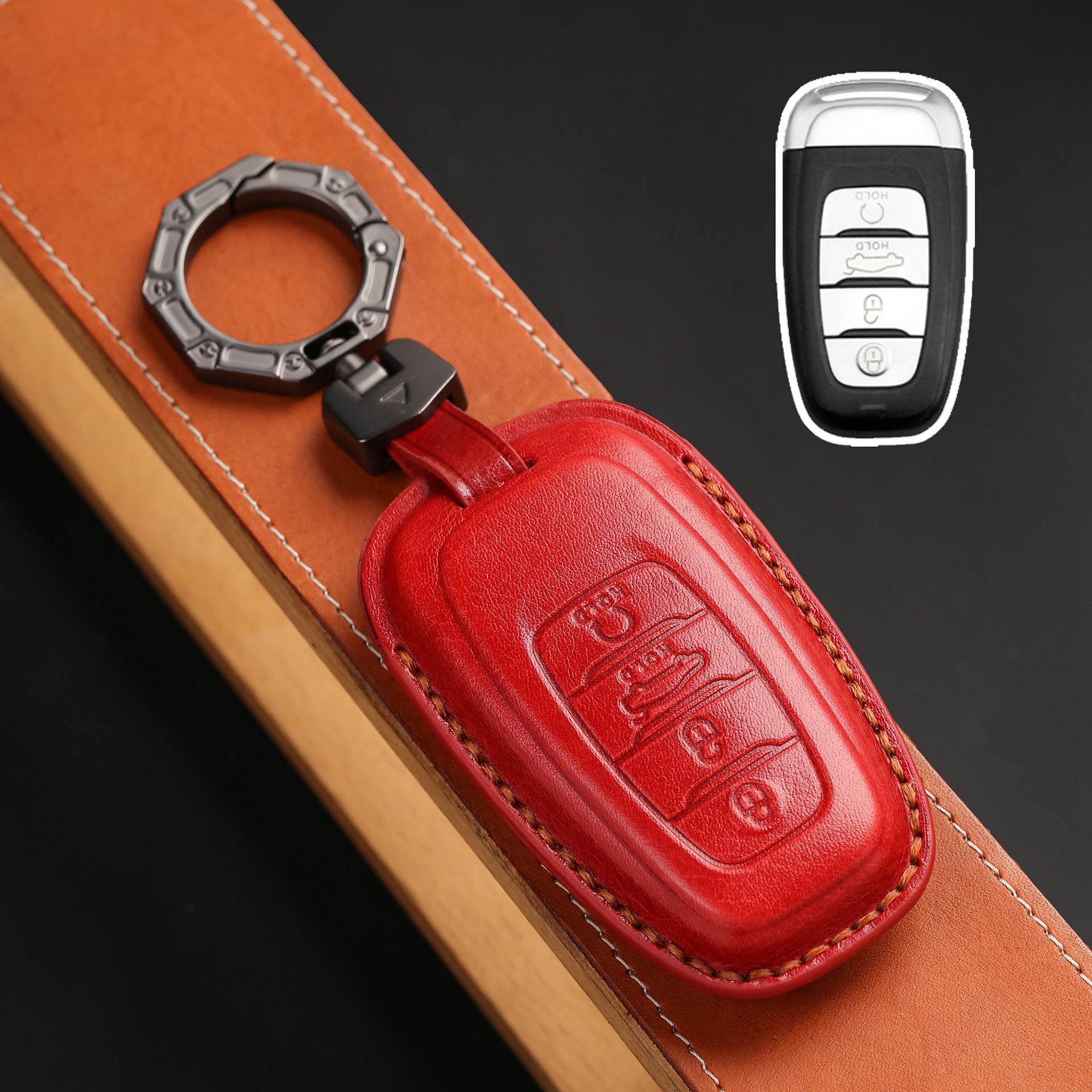 

Применимо к комплекту ключей Hongqi h5 2022 hs5 высокого класса новый h9 автомобиль классический 23 мужской hq9 пряжка hs7 корпус