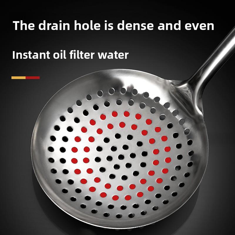 Kitchen Household Cooking Thickened Filter Oil Residue Draining Hot Pot Colander