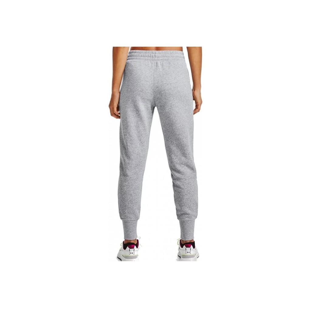 Under Armour Training Fleece Pants Women Bottoms Gray 1356416-035