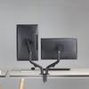 Bras articulés double - OPLITE - MT10 - Noir - Ergonomique - Réglable - Compatible VESA