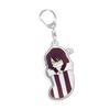 For Demon Slayer Genya Shinazugawa Tsuyuri Kanao Rengoku Kyojuro Acrylic Selfmade Cartoon Anime Keychain Pendant Toy Gift 5cm