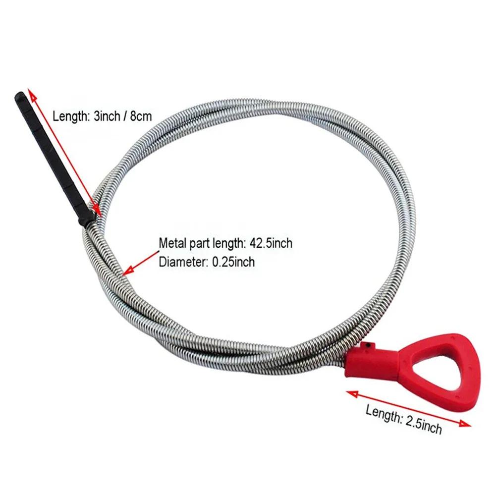 Automatic Transmission Fluid Dipstick Repair Tool 120cm for Benz 722.6 for Ssangyong Jeep Jaguar Transmission Oil Level Gauge