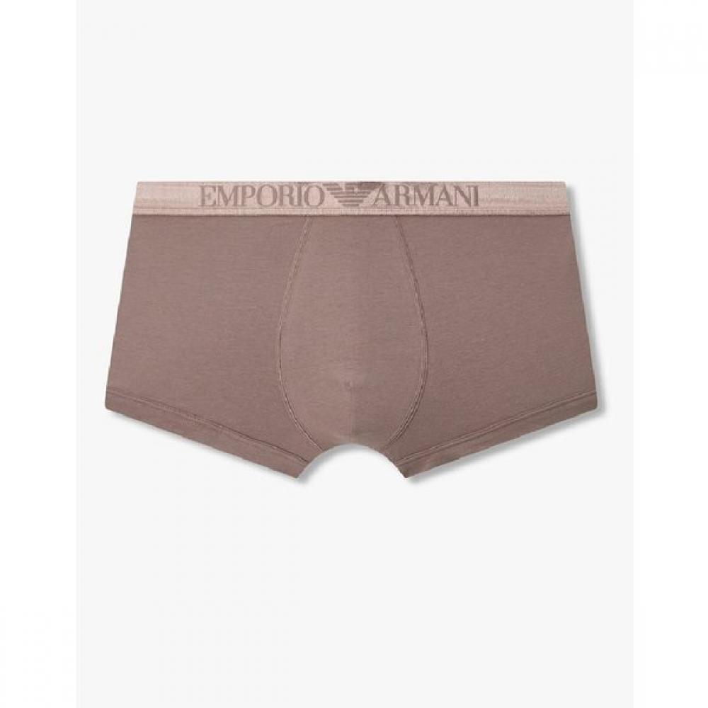 Emporio Armani Men S gloSSy Two Tone Logo briefS  0816112059 S(95)