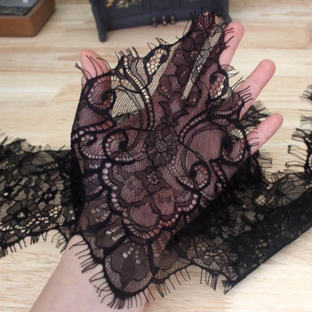 Bearded Edge Hollowed Out Lace 3 Yard Lace Ribbons Trim Wedding Embroidery  Wedding Dress