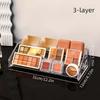 Acrylic Nail Polish Rack, Transparent Cosmetic Organizer, Lipstick Display Stand, Multi-tier Desktop Makeup Storage Box for Nail