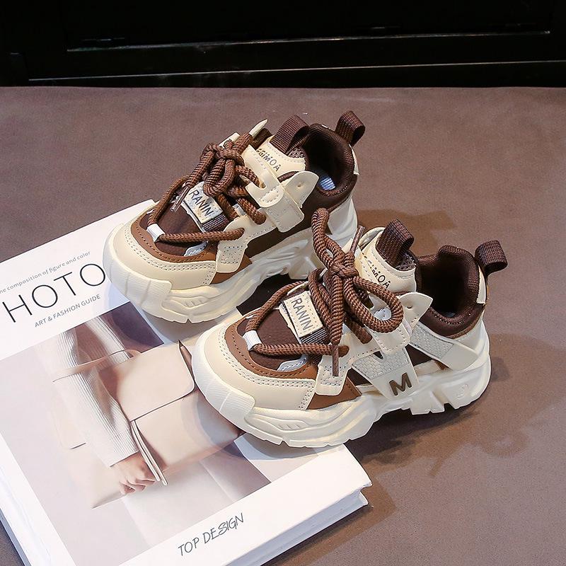 Autumn 2025 Kids' Soft Sole Non-Slip Sneakers: Stylish, Casual Shoes for Boys and Girls