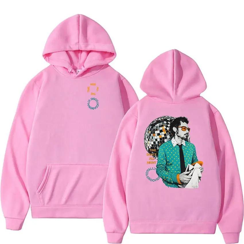 Harry StylePolib Všechny Časy Disco Občasně Turné 2026 Mikina Pánská Dámská Vintage Hip Hop Fleecový Pulovr Mikiny Streetwear