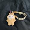Blue Canvas Plush Toy Phone Case Hanging Rope Accessory Cartoon Backpack Key Pendant Chain