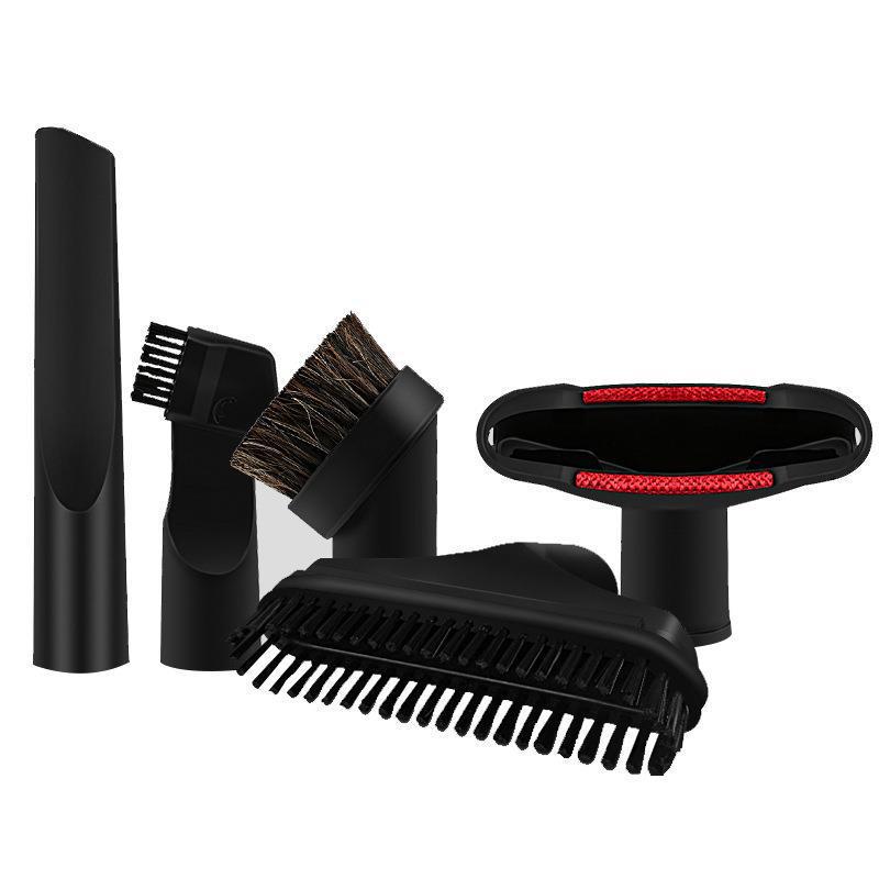 Philips Midea Vacuum Cleaner Accessory Set: 32mm PP Suction Head & 2-in-1 Round Brush (6-Piece).