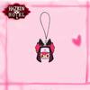 Alastor Doudou Eyes Keychain Vaggie Cell Phone All Staff Set  Bag Decoration Adam Accessories Kawaii Lucifer Pendant Gift
