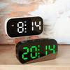 12/24H Format Digital Alarm Clock Quiet Temperature Display LED Digital Clock Large Screen Date Display Sleep Timer Home Decor