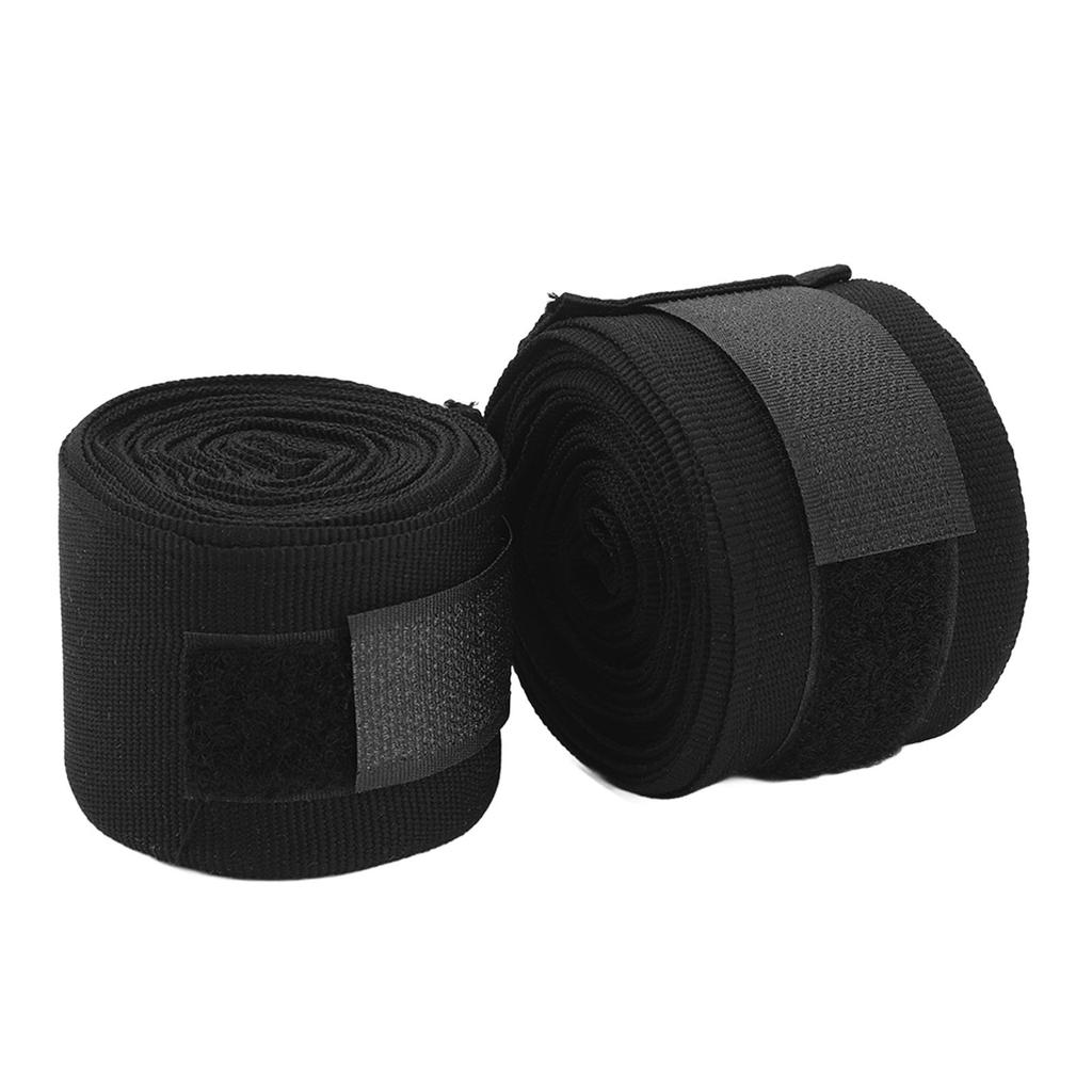 2pcs Boxing Handwraps Cotton 5m Quick Drying Semi Elastic Hook Design Sports Hand Wraps for Kickboxing Muay Thai